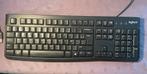 Goedwerkend toetsenbord AZERTY Logitech met USB aansl., Ophalen of Verzenden, Zo goed als nieuw