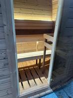 1.5M Cube Sauna van Scandinavisch grenenhout, Verzenden, Nieuw, Fins of Traditioneel, Complete sauna