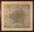 Bruxelles ancien plan de Jacowick 1812 cartographe aigle imp, Comme neuf, Carte géographique, Jacowick, Belgique