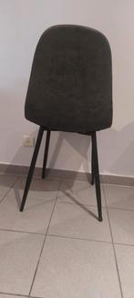 4 leren stoelen (100euro) of 1 stoel voor 25 euro, Vier, Leer, Zo goed als nieuw, Ophalen