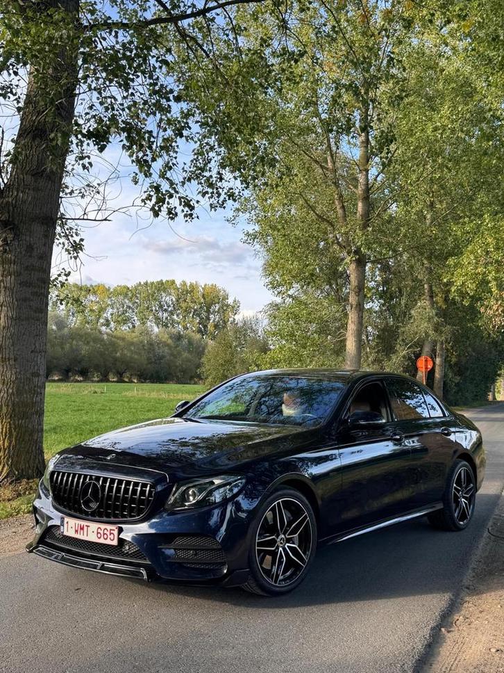 Mercedes E300 Hybrid Amg pack, Auto's, Mercedes-Benz, Bedrijf, E-Klasse, 360° camera, ABS, Achteruitrijcamera, Adaptieve lichten