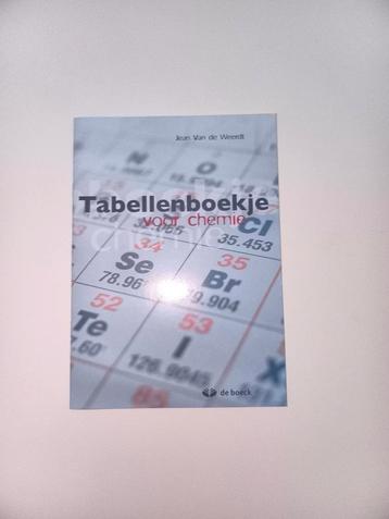 Tabellenboekje, chemie  beschikbaar voor biedingen