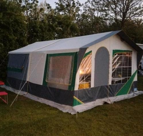 Mooie ruime Jamet Texas Super Luxe,voortent,luifel, keuken!, Caravans en Kamperen, Vouwwagens, tot en met 6, Ophalen