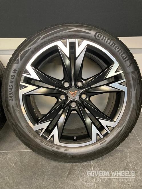 18” originele Cupra Formentor velgen + banden 5x112 5FF 601, Auto-onderdelen, Banden en Velgen, Banden en Velgen, 18 inch, 245 mm