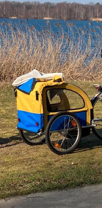 À vendre, belle remorque à vélo très pratique., Enlèvement, Utilisé