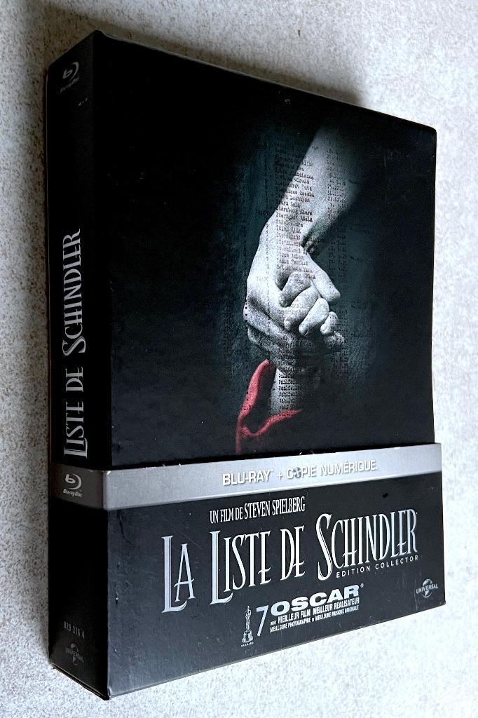 SCHINDLER'S LIST (+ OTNL) COLLECTOR BOX - "LIMITED" Edition, Cd's en Dvd's, Blu-ray, Zo goed als nieuw, Klassiekers, Boxset, Ophalen of Verzenden