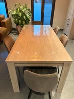 Tafel met 6 stoelen, Huis en Inrichting, Complete eetkamers, Ophalen, Zo goed als nieuw