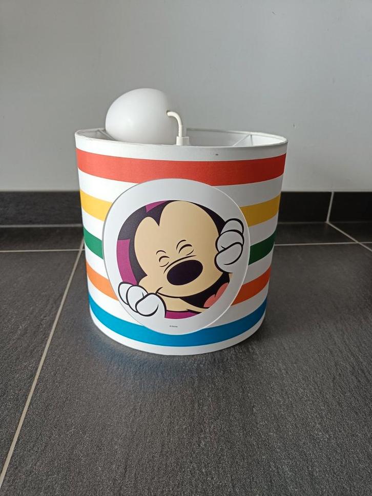 Philips Disney hanglamp Mickey Mouse multicolor, Huis en Inrichting, Lampen | Hanglampen, Zo goed als nieuw, Kunststof, Ophalen of Verzenden
