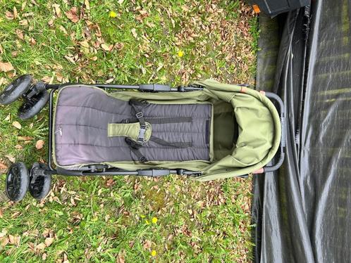 Compacte groene buggy – Licht & handig – Mag direct weg!, Kinderen en Baby's, Buggy's, Gebruikt, Zonnekap, Ophalen