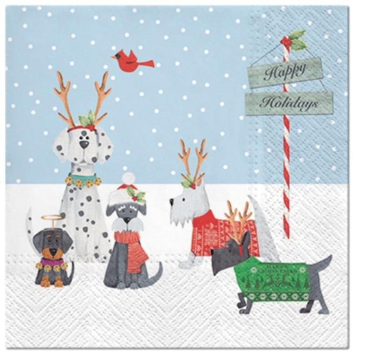 4 papieren servetten patroon 68 ideaal voor knutselen, Hobby en Vrije tijd, Scrapbooking, Nieuw, Ophalen of Verzenden