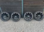 4 jantes noires BMW de 18 pouces, Band(en), Gebruikt, Personenwagen, 225 mm