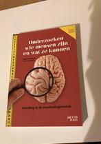 Inleiding in de psychodiagnostiek-toegepaste psychologie PXL, Ophalen, Zo goed als nieuw, Hogeschool, Miet Craeynest; Pol Craeynest