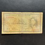 Luxembourg - 10 Francs 1954 - P 48 - F(-)  - 998, Postzegels en Munten, Bankbiljetten | Europa | Niet-Eurobiljetten, Ophalen of Verzenden