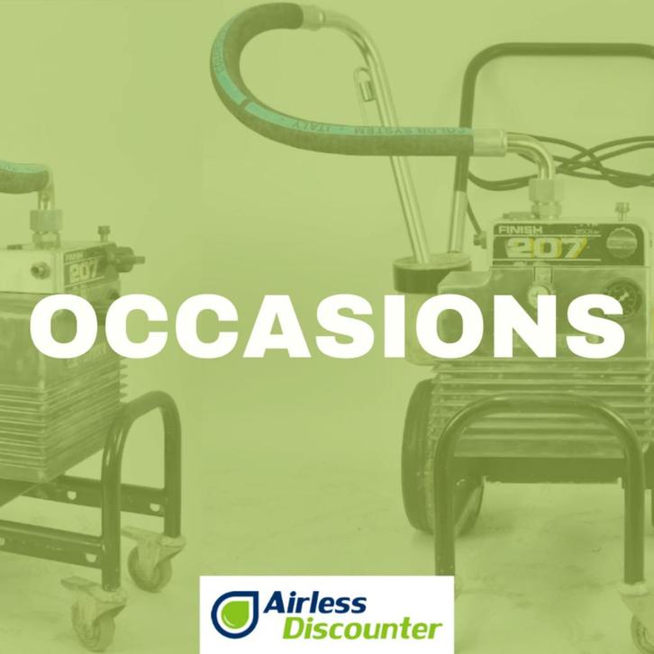 Gebruikte airless pompen gegarandeerd voor 1 jaar, Zakelijke goederen, Machines en Bouw | Kranen en Graafmachines, Overige typen