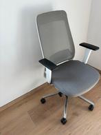 Bene bureaustoel – ergonomisch design, wit/grijs, topstaat, Ophalen, Zo goed als nieuw, Grijs, Bureaustoel