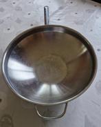 Wokpan Demeyere 32cm voor alle vuren, Huis en Inrichting, Ophalen, Inox, Inductieplaat, Zo goed als nieuw
