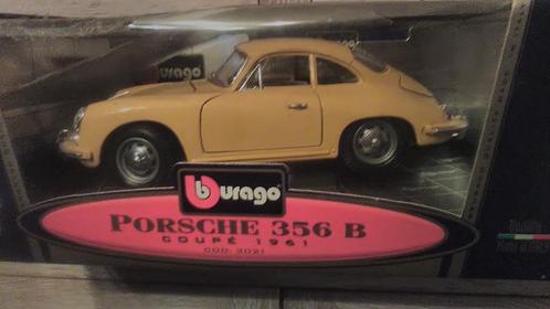 PORSCHE 356 b - special edition - 1961 - BURAGO 1/18, Hobby en Vrije tijd, Modelauto's | 1:18, Nieuw, Auto, Burago, Ophalen of Verzenden