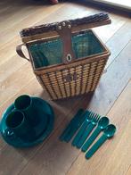 Vintage picknickmand, Hobby en Vrije tijd, Picknickmanden, Ophalen of Verzenden, Zo goed als nieuw