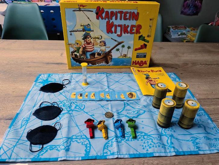 Spel: Haba kapitein kijker vanaf 5 jaar, Kinderen en Baby's, Speelgoed | Educatief en Creatief, Gebruikt, Ophalen of Verzenden