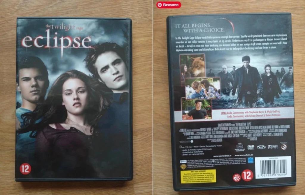 Twilight Eclipse, Cd's en Dvd's, Dvd's | Thrillers en Misdaad, Ophalen of Verzenden