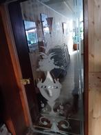 Glazen binnendeur te koop., Doe-het-zelf en Bouw, Deuren en Vliegenramen, Ophalen, 80 tot 100 cm, Binnendeur, Minder dan 200 cm