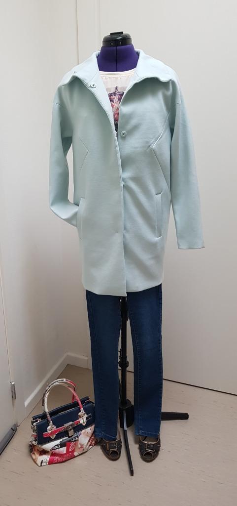 Vila modieuze zomerjas (gevoerd) : NIEUW !!, Kleding | Dames, Jassen | Zomer, Nieuw, Maat 36 (S), Blauw, Ophalen of Verzenden