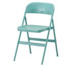 Vintage IKEA Frode vouwstoelen - turkoois, Huis en Inrichting, Ophalen, Twee, Overige kleuren, Vintage