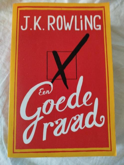 J.K. Rowling - Een goede raad, Boeken, Literatuur, Zo goed als nieuw, Ophalen of Verzenden