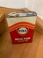 Bidon d’huile FINA, Collections, Boîte en métal
