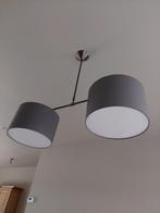 Hanglamp met twee kappen, Ophalen, Gebruikt