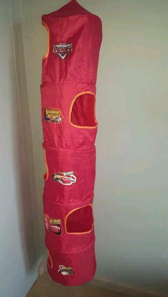 Cars speelgoed opberger / opbergrol met 5 vakken, Kinderen en Baby's, Speelgoed | Overig, Ophalen of Verzenden