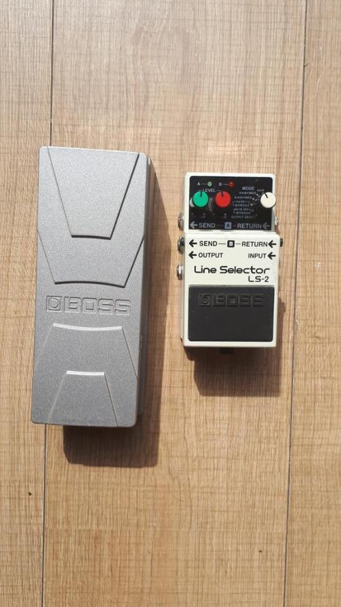 Boss line selector LS2 et pédale volume Boss FV 30 H, Muziek en Instrumenten, Effecten, Nieuw, Volume, Overige typen, Verzenden