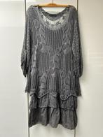 Grijze jurk uit de Cassis Collection - Maat S, Kleding | Dames, Cassis Collection, Ophalen of Verzenden, Zo goed als nieuw, Maat 36 (S)