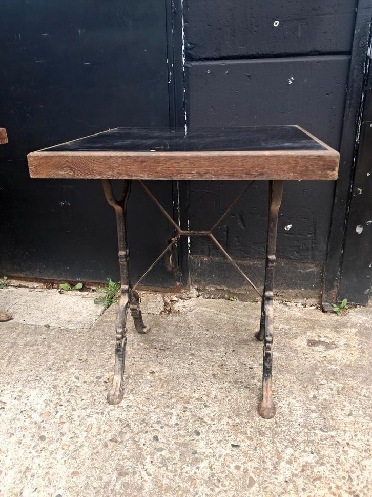 bistrotafels – gietijzeren onderstel, Zakelijke goederen, Horeca | Meubilair en Inrichting, Ophalen