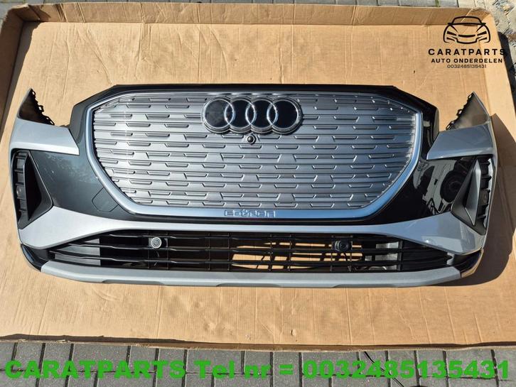 89A807725 Audi Q4 E TRON bumper Q4 voorbumper LZ7G RADAR, Auto-onderdelen, Carrosserie, Bumper, Audi, Gebruikt