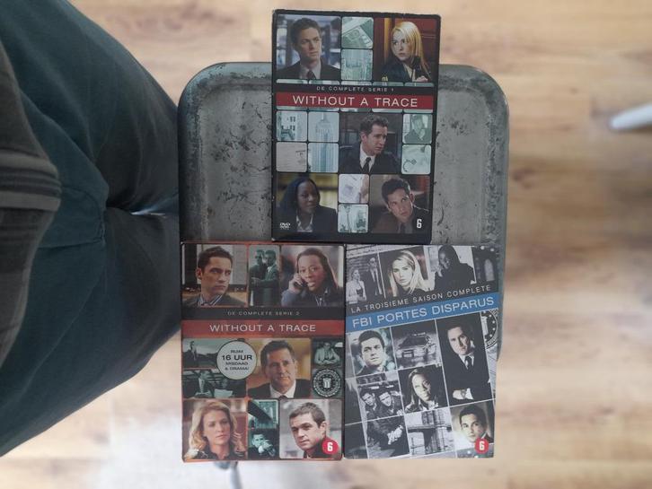 Without a trace – seizoen 1 tot en met 6, Cd's en Dvd's, Dvd's | Tv en Series, Thriller, Boxset, Vanaf 12 jaar, Verzenden