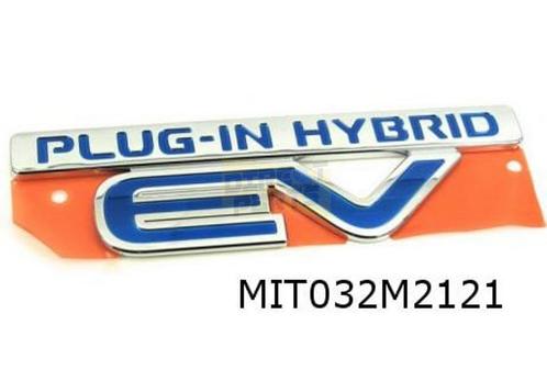 Mitsubishi Outlander voorschermembleem Links tekst ''Plug-in, Auto-onderdelen, Carrosserie, Mitsubishi, Nieuw, Verzenden