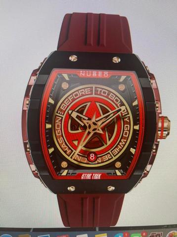 NUBEO STAR TREK Automatisch horloge nr. 162 van de 200 exemp beschikbaar voor biedingen