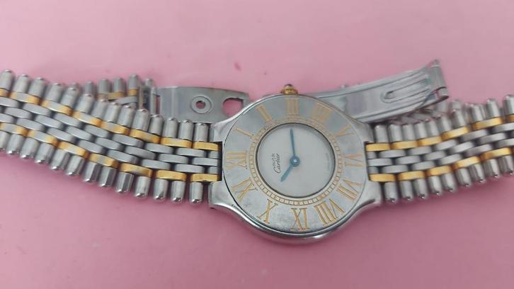 Cartier dameshorloge, Handtassen en Accessoires, Horloges | Antiek, Polshorloge, Overige merken, Overige materialen, 1960 of later