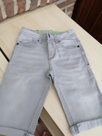 jeans short licht grijs m 128 slim fit beschikbaar voor biedingen