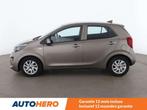 Kia Picanto 1.2 Silber (bj 2018, automaat), Auto's, Stof, Gebruikt, Zwart, 124 g/km