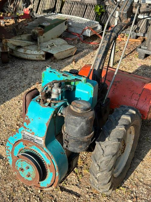 Motoculteur 510cc diesel (!) met  bijhoren, Zakelijke goederen, Landbouw | Tractoren, Overige merken, tot 80 Pk, Gebruikt, Ophalen