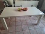 Salle a manger blanc laqué, Maison & Meubles, Tables | Tables à manger, Utilisé, Enlèvement ou Envoi