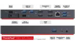 ThinkPad Thunderbolt 3 Dock Gen 2, Computers en Software, Dockingstations, Ophalen of Verzenden, Zo goed als nieuw