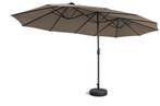 Dubbele parasol, Ophalen, Zo goed als nieuw