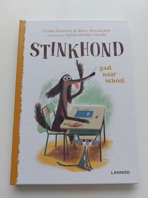 Stinkhond gaat naar school - 5 euro, Livres, Livres pour enfants | Jeunesse | Moins de 10 ans, Neuf, Fiction général, Enlèvement ou Envoi