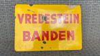Emaille bord vredestein., Ophalen of Verzenden, Zo goed als nieuw