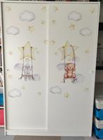 Kindermeubels - kinderbed met lades - boekenkast - kleerkast, Ophalen