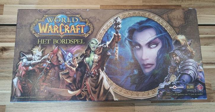 World of Warcraft Bordspel (NL), Hobby en Vrije tijd, Gezelschapsspellen | Bordspellen, Zo goed als nieuw, Een of twee spelers