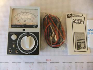Vintage splinternieuwe Avometer Model 73 beschikbaar voor biedingen